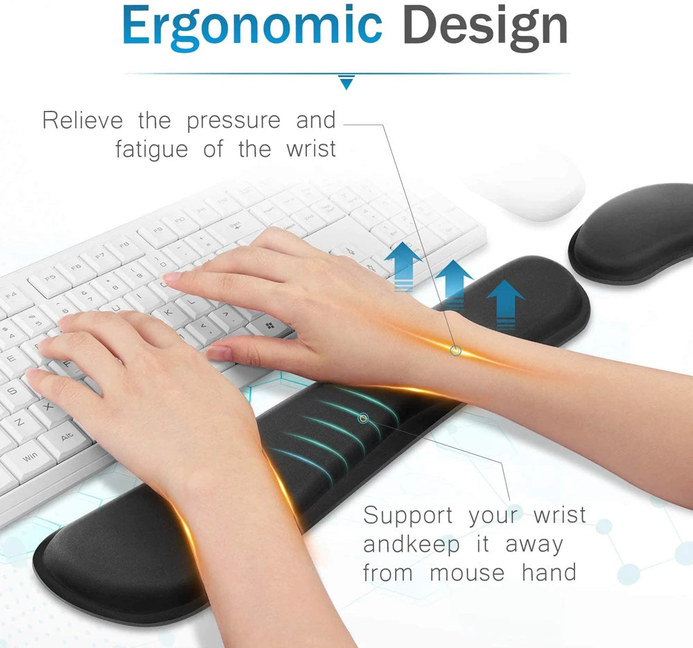 Keyboard And Mouse Rest Pads