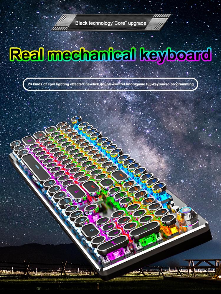 Punk Mechanical Gaming Keyboard