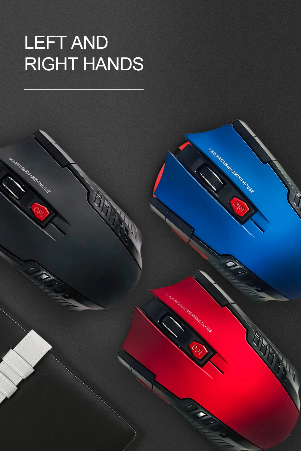 6 Keys Wireless Gaming Mouse