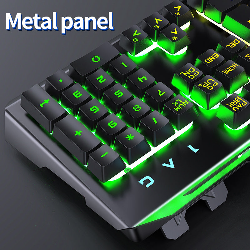 Gaming Keyboard + Mouse + Headset