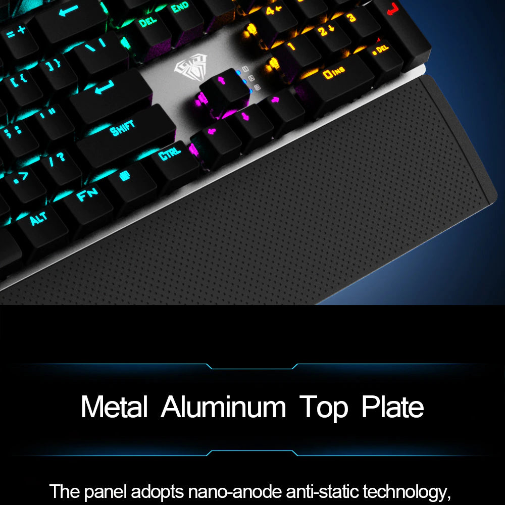 F2088 Mechanical Anti-Ghosting Gaming Keyboard